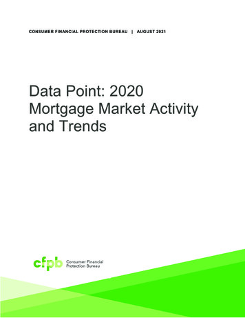 Data Point: 2020 Mortgage Market Activity And Trends