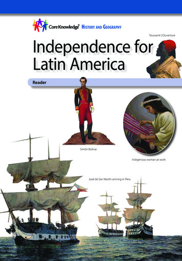 Toussaint L'Ouverture Independence For Latin America