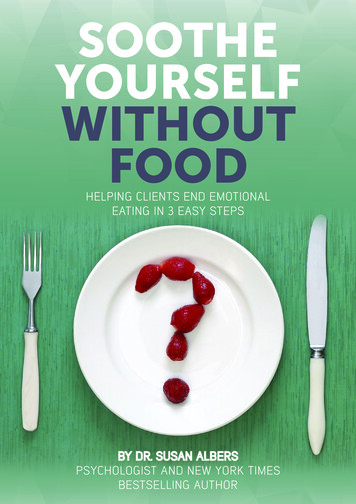 SOOTHE YOURSELF WITHOUT FOOD - Mindful Eating Summit 2.0
