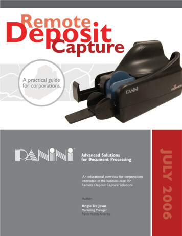 Deposit Remote - NewWave Tech
