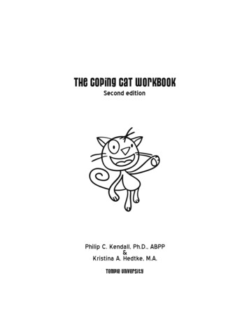 THE COPING CAT WORKBOOK - Ebinger Elementary School