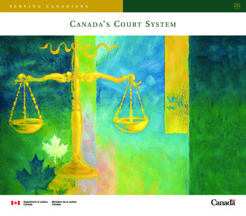 Canada S Court System
