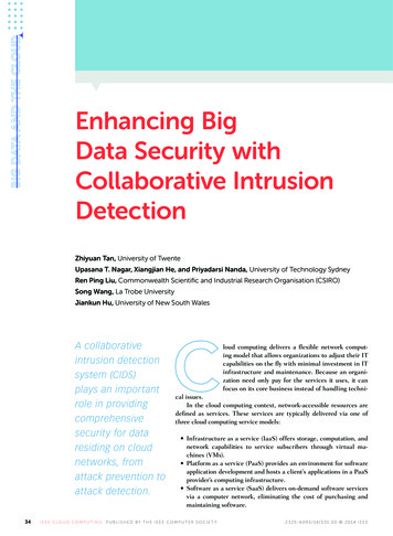 Enhancing Big Data Security With Collaborative Intrusion Detection