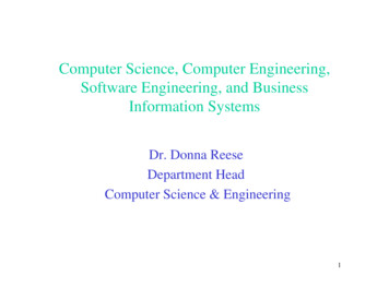 Computer Science, Computer Engineering, Software . - Web.cse.msstate.edu