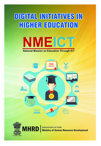 Digital Initiatives In Higher Education - Gndec