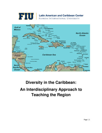 Diversity In The Caribbean - Florida International University