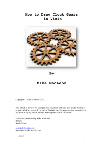 How To Draw Clock Gears In Visio - The Book Worm