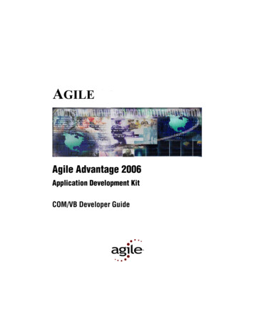 Agile Advantage 2006 - Oracle