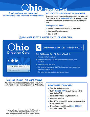 Ohio Electronic Benefit Transfer (EBT)