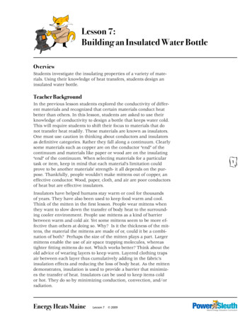 Lesson 7: Building An Insulated Water Bottle - Power Sleuth