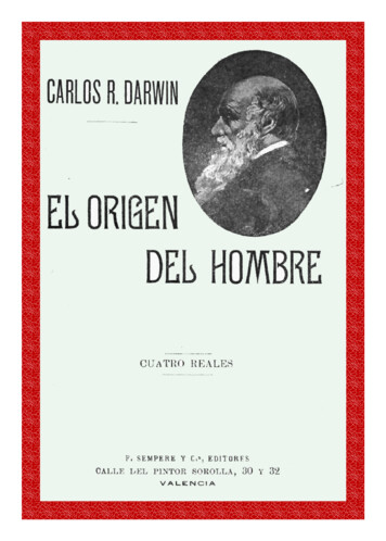 Carlos R. Darwin - - Pág. - Facultad De Medicina