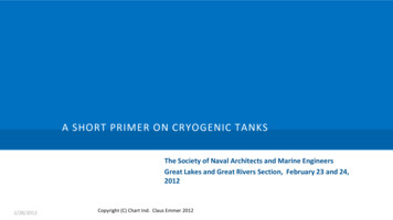 A Short Primer On Cryogenic Tanks - Glmri