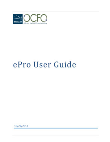 EPRO User Guide 10-22-13-1 - Lbl.gov