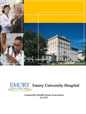 Emory University Hospital - Emory Healthcare