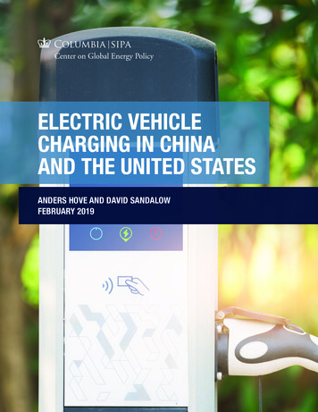 Electric Vehicle Charging In China And The United States