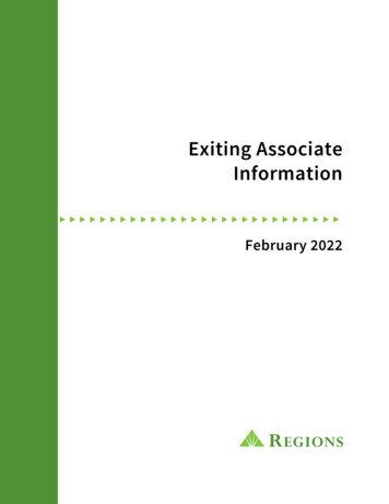 Exiting Associate Information