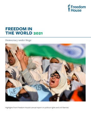 Freedom In The World 2021