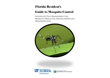 Florida Resident's Guide To Mosquito Control