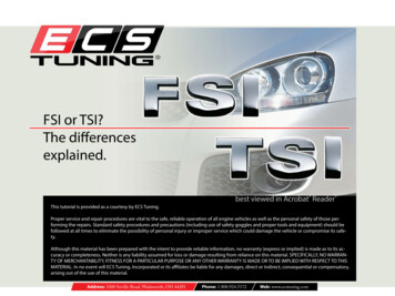 FSI Or TSI? The Differences Explained.
