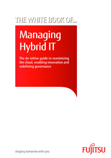 Managing Hybrid IT - Fujitsu Global