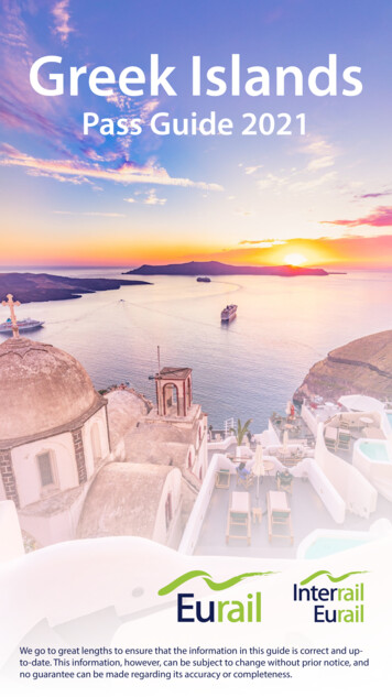 2021 Greek Islands Pass Guide - Eurail