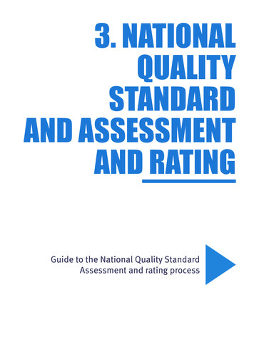 Guide To The National Quality Framework: Chapter 3 - ACECQA