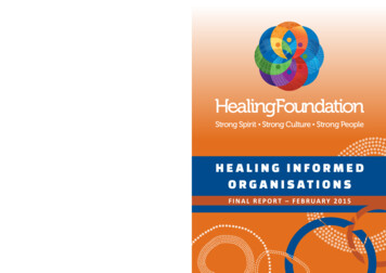 HEALING INFORMED - Healing Foundation