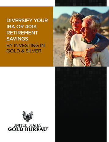 Diversify Your Ira Or 401k Retirement Savings
