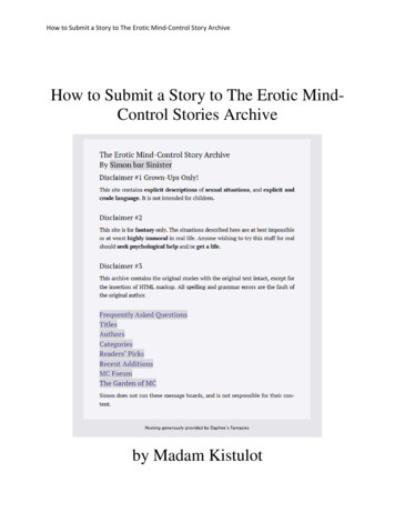 How To Submit A Story To The Erotic Mind- Control Stories Archive