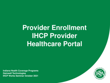 Gainwell IHCP Provider Enrollment - Indiana