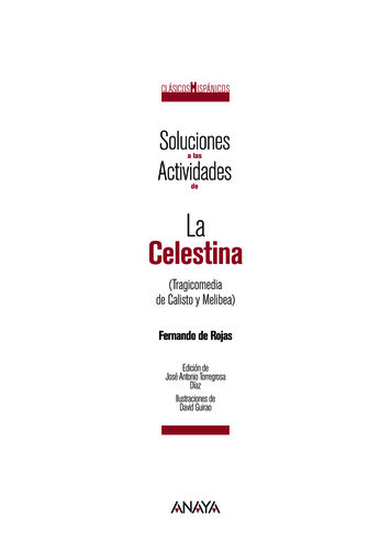 De La Celestina - Larousse