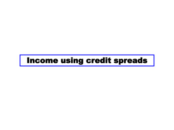 Income Using Credit Spreads - IEEE Web Hosting
