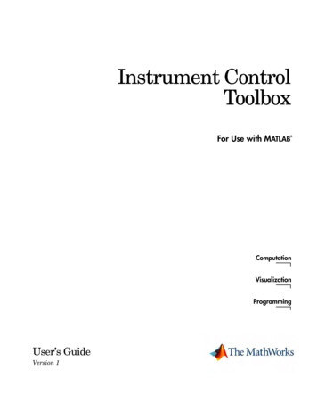 Instrument Control Toolbox - ULisboa