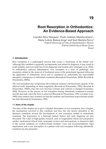 Root Resorption In Orthodontics: An Evidence-Based Approach