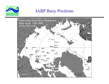 IABP Buoy Positions - Woods Hole Oceanographic Institution