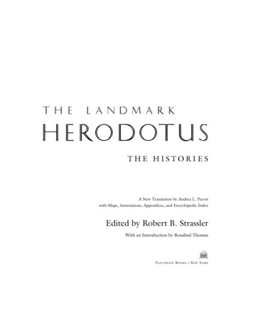 Th E Landmark Herodotus