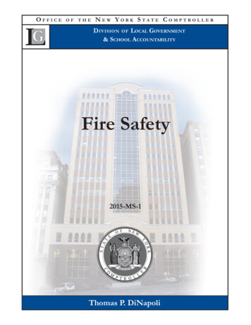 Fire Safety Audit - New York State Comptroller