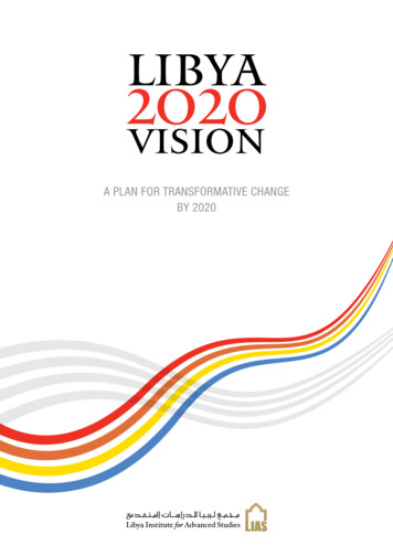 Libya Vision 2020 - WHO/OMS: Extranet Systems
