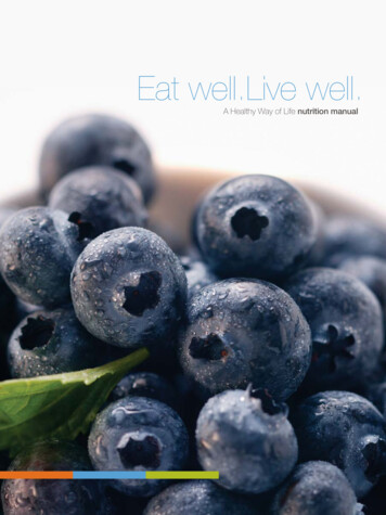 Eat Well.Live Well.