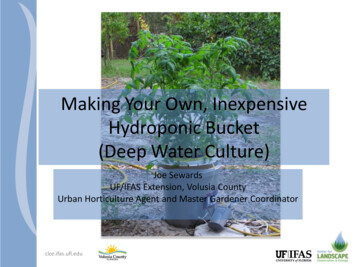 Making Your Own Hydroponic Bucket - Volusia County, Florida