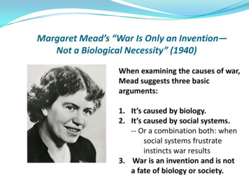 Margaret Mead's 