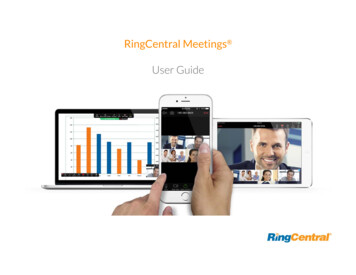RingCentral Meetings User Guide