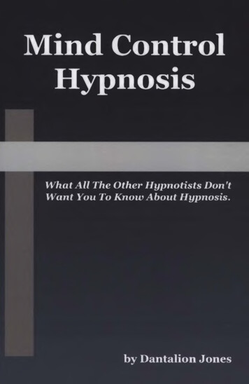 Mind Control Hypnosis - Prohypnoinstitute 