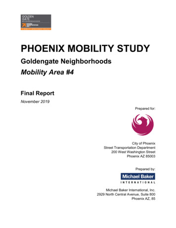 Phoenix Mobility Study