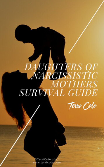 Cheat Sheet: Daughters Of Narcissistic Mothers Survival Guide
