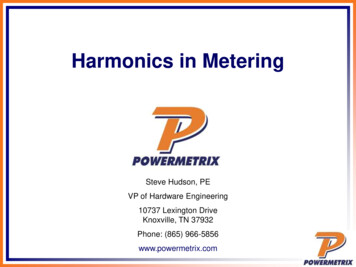 Harmonics In Metering - Powermetrix