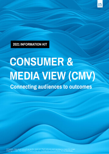 MEDIA VIEW (CMV) 2021 INFORMATION KIT CONSUMER - Nielsen
