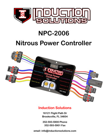 NPC-2006 Nitrous Power Controller - Induction Solutions