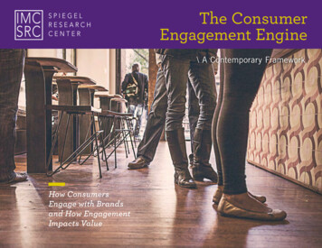 The Consumer Engagement Engine - Spiegel.medill.northwestern.edu