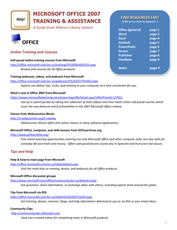 OFFICE Outlook Page 5
